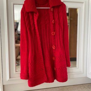 Hand knit Cardigan